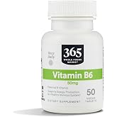 365 By Whole Foods Market, Vitamin B6 50Mg, 50 Count
