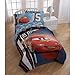 Disney Pixar Cars  95 Full Comforter - Super Soft Kids Reversible Bedding features Lightning McQueen - Fade Resistant Polyester Microfiber Fill (Official Disney Pixar Product)