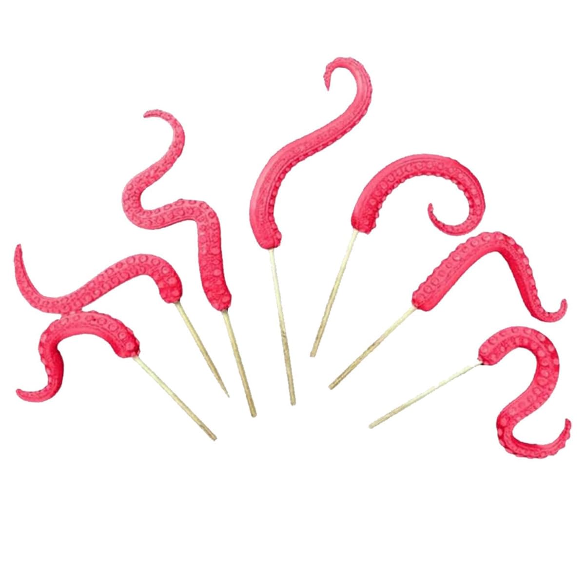 Sarini Octopus Tentacles Garden Stakes,Plant Stakes Decorative,Pot Decorations,Accessories Indoor Plant Decorations,Fun Resin Octopus Tentacles For Indoor/Outdoor