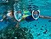 TRIBORD SUBEA Easybreath Full Face Snorkel Mask Anti-Fog (Latest Version) with Camera Fixation and Microfiber Cloth 6.6