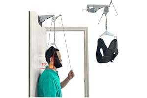 Neck Stretcher Cervical Traction Device Neck Pain Relief Hammock For Home Use Spine Decompression Machine Harness Sling Physi