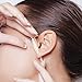 BodyJ4You 54PC Ear Stretching Kit - 14G-00G Beginner Gauges - Black Acrylic Tapers Spirals No Flare Plugs O-Rings - Lightweight Expanders Unisex Men Women