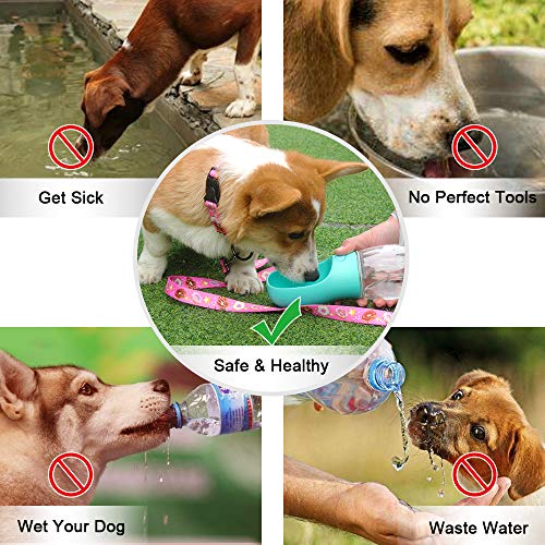 QQPETS Dog Water Bottle Leak Proof Portable Travel Drink Cup with Bowl Dispenser for Pet Outdoor Walking Hiking… - Image 7