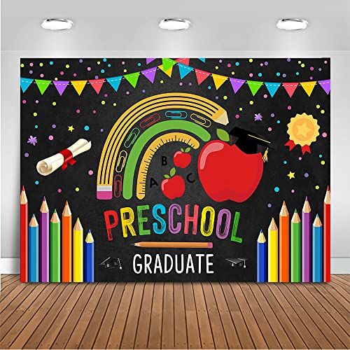 Mocsicka Preschool Graduate Backdrop Class of