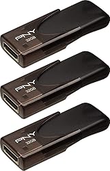 PNY 32GB Attaché 4 USB 2.0 Flash Drive 3-Pack