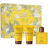 Versace Eros Energy by Versace for Men - 3 Pc Gift Set 1.7oz -EDP Spray, Bath and Shower Gel, After Shave Balm