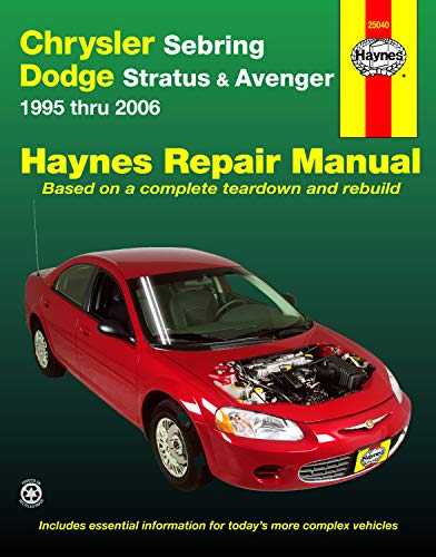 image for Chrysler Sebring & Dodge Stratus & Avenger (95-06) Haynes Repair Manua