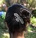 Owl Hair Clip, Hand Crafted Metal Barrette Made in the USA with a Medium 70mm Clip By Oberon Design