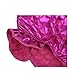 PGXT Girls 3 Pcs Princess Mermaid Tail Swimwear Swimsuit Bikini Blue+Rosered 110CM