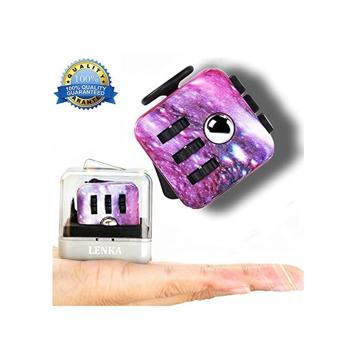 Buy Purple Fidget Cube Romantic Starry Sky Effective Sensory Toys Anti Stress Amp Anti Anxiety For Kids Amp Adults Comes With Case Prime Fast Shipping Online At Desertcart Kuwait