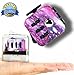 Purple Fidget Cube - ROMANTIC STARRY SKY - Effective Sensory Toys Anti-Stress & Anti-anxiety for Kids& Adults - Comes with Case + Prime Fast Shipping