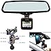 AccessoryBasics Universal Car Rear View Mirror Radar Detector Adhesive tab Mount for Radenso SP Pro Valentine One Whistler CR 65 70 75 80 85 90 XTR 130 RX Meter Cobra XRS ESR SPX ESD Radar Detector