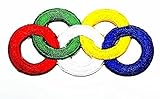 Olympics Patch T- shirt Sport Logo Patch Sew Iron on Embroidered Badge Sign Costum