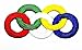 Olympics Patch T- shirt Sport Logo Patch Sew Iron on Embroidered Badge Sign Costum