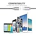 ANDNOVA USB C to Lightning Cable 2 Pack 10FT Extra Long Nylon Braided Charging & Syncing Cord MFi Certified（Use with USB Type C Chargers） Grey