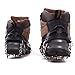 EONPOW 12 Teeth Claws Crampons Non-slip Shoes Cover Stainless Steel Chain Outdoor Ski Ice Snow Hiking Climbing
