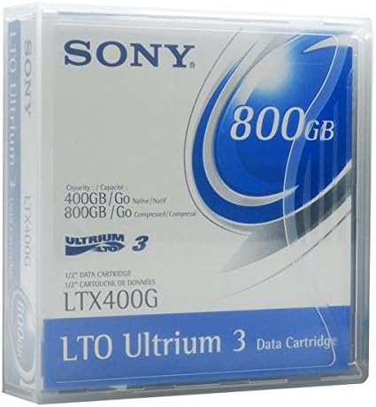 Lto-3 ultrium ltx400 data cartridge, 400/800go (ltx400gns) (027242665446)