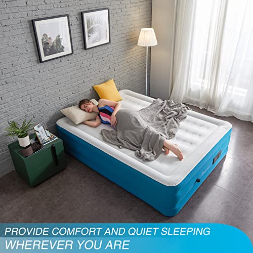 AIRELAX Air Mattress with Builtin Pump, Automatic Inflate & Deflate