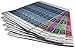 Goldistock Wristbands Deluxe VIP Metallic 300 Ct. Variety Pack - ¾” Arm Bands – 50 Each: Gold, Silver, Blue, Green, Red, & Purple Paper-Like Party Armbands - Wrist Bands for Superior Events