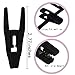 Tinfol Velvet Hanger Clips, 24 Pack Black Pants Hangers Clips, Large Opening Clothes Pin, Strong Finger Flocked Clip Perfect for Use with Slim-line Clothes Velvet Hanger