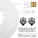 Hama Apple MFi Lightning to USB Charge/Sync Cable 10ft Bright White