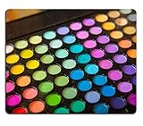 Luxlady Natural Rubber Gaming Mousepads Palette of professional colorful eye shadows Collection multicolor eyeshadows Cosmetology product Makeup set background IMAGE ID 25288082