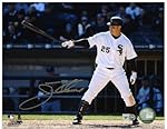 Jim Thome Chicago White Sox Autographed 8" x 10" Pointing Bat Photograph - Fanatics Authentic Certified
