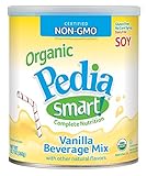 PediaSmart Organic SOY Vanilla Complete Nutrition Beverage Powder, 12.7 Ounce