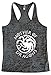 Funny Threadz Womens Mother of Dragons II - Game of Thrones Metallic Tank Top (Medium, Black Tank/White Ink)