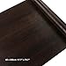 H2MTOOL Faux Wood Wallpaper, Dark Removable Peel and Stick Wallpaper Self Adhesive (17.7” x 78.7”, Dark Brown)