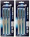 Set of 6 Uni-ball Deluxe Rollerball Pens - Fine Point (0.7mm) - Black (6)