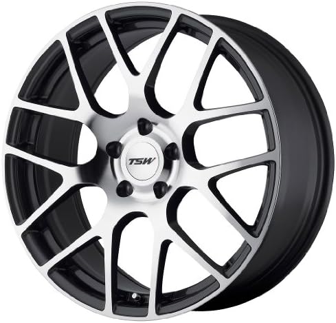 TSWAlloy Wheels Nurburgring Gunmetal Wheel with Machined Face (18x8.5"/5x114.3mm)