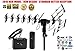 Five Star Outdoor Antenna HD TV 200 Miles Range with Motorized 360° Rotation, UHF/VHF/FM Radio with Infrared Remote Control