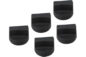 Set of 5 Gas Stove Knobs 50mm with Reliable Flame Control for For cooking Compatible with Various Gas Stove Models Designed f