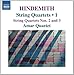 Hindemith: String Quartets, Nos. 2 & 3, Vol. 1