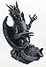Ebros Gothic Standing Ferocious Guardian Dragon Cell Phone Holder Figurine Desktop Hand Cellular Device Organizer Statue Dungeons And Dragons Medieval Renaissance Sculpture