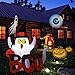 YUNLIGHTS 5 Foot Halloween Inflatable Ghost, Blow Up Ghost with Internal LED Lights for Indoor Outdoor Yard Lawn Art Halloween Decoration