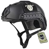 ATAIRSOFT PJ Type Tactical Paintball Airsoft Fast Helmet Black