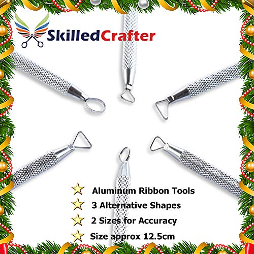 Skilled Crafter Pottery Tools & Carry Case. 28 Stainless Steel & Aluminum Clay Modeling & Sculpting Tools in 17 Piece Set. Professional Quality. + Free Needle Tool