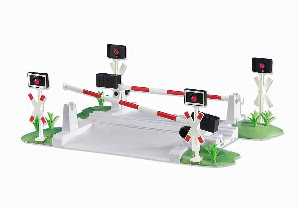Playmobil 6341 Trainstation - Train crossing