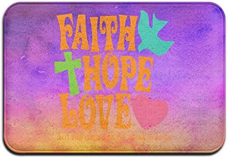 Faith Hope Love Doormatfunnydoormats Monogram Doormatdesign Mats 4060