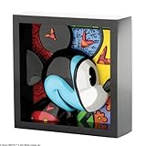 Romero Britto Disney Mickey Mouse Love Struck Pop Art Block Display