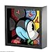 Romero Britto Disney Mickey Mouse Love Struck Pop Art Block Display