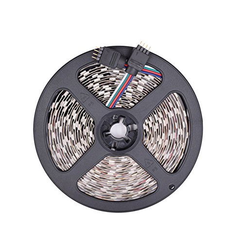 LEDMOMO 15 Meters LED Strip Kit String Light SMD 2835 900 LEDs RGB Strip Kit IP65 Waterpoof Diode Tape Lights with 2.4G RF Remote RGB Controller Amplifier WiFi APP Control DC12V Power Supply