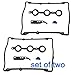 FOLCONROAD Warehouse Valve Cover Gasket Kit Set for Audi A4 A6 S4 Volkswagen Passat 2.7L 2.8L V6 078198025 058198217