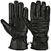 Mens Warm Winter Dress GLOVE Genuine Leather Motorcycle Gloves, Black