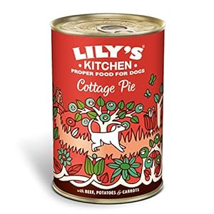 Image of Lily's Kitchen Proper Dog Food Beef, Organic Potato &amp; Vegetable Dinner (400g) - Pack of 6