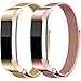 For Fitbit Alta HR and Alta Bands, Humenn Replacement Milanese Loop Stainless Steel Metal Bands For Fitbit Alta HR/ Alta