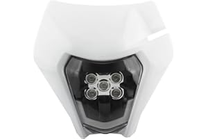 Fit for K-tm Motorcycle Headlight Plate EXC XC SXF XCW SX 250 300 450 Fairing Bike Enduro Motocross Accessories(B White)