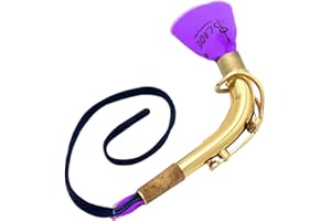 GOTOTOP Saxophone Cleaning Cloth, Saxophone & Clarinet Cleaning Care Kit, Purple, Velvet Material, Scratch-Free, Tube Inside Cleaner